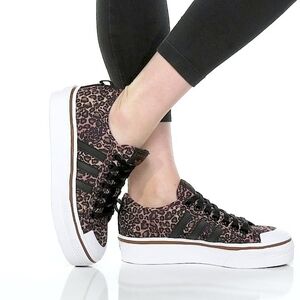 Adidas Nizza Platform Shoes